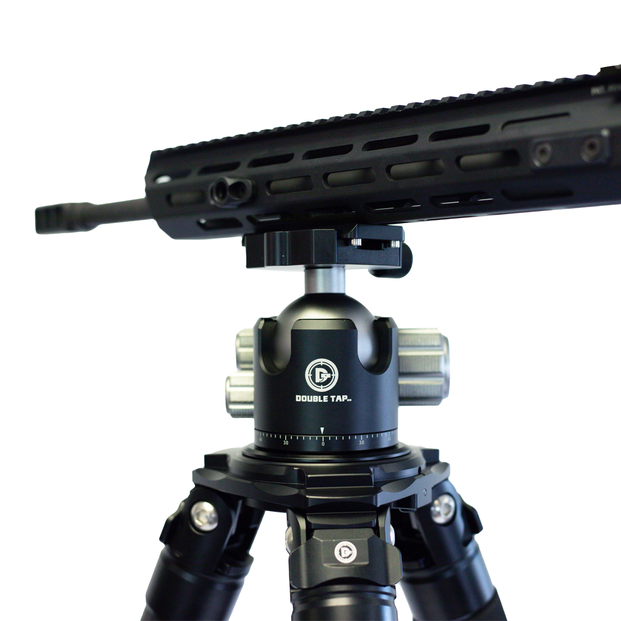 140mm-m-lok-to-arca-rail-adapter-plate-secured-to-ball-head-tripod-mount-with-firearm