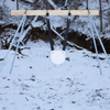 2x4-steel-target-hanger-a-stand-with-gong-in-winter