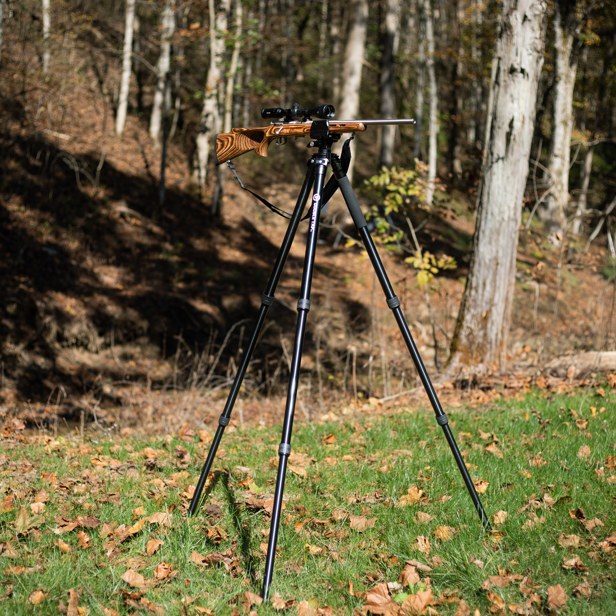 Stronghold Lite - Aluminum Tripod with Integrated Saddle Clamp