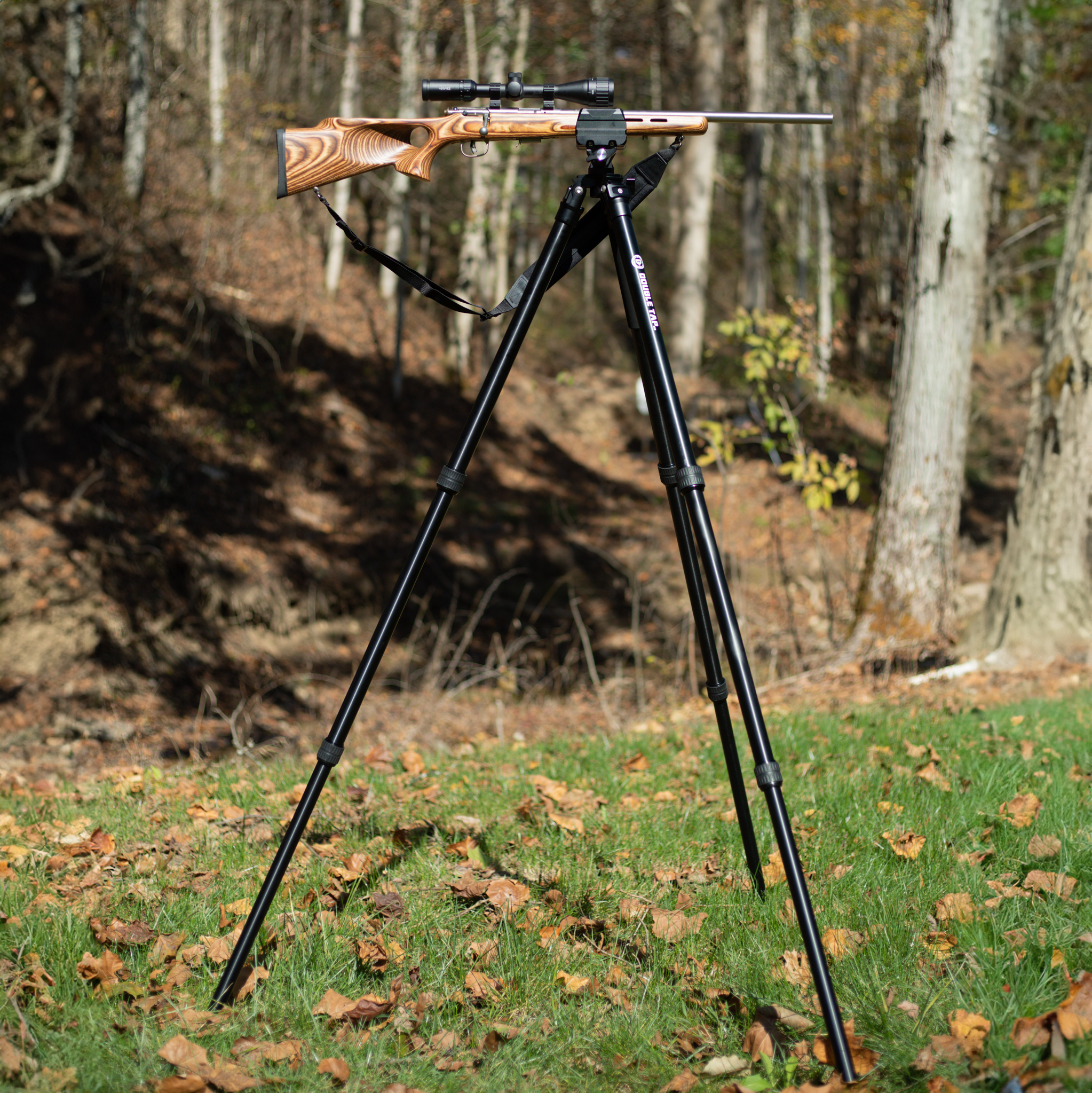 Stronghold Lite - Aluminum Tripod with Integrated Saddle Clamp