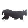 3/8" AR500 Steel Bobcat Silhouette Target