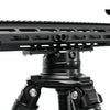 m-lok-to-arca-rail-adapter-plate-secured-to-swivel-tripod-mount-with-firearm