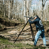 panoramic-leveling-head-on-stronghold-aluminum-tripod-sighting-in