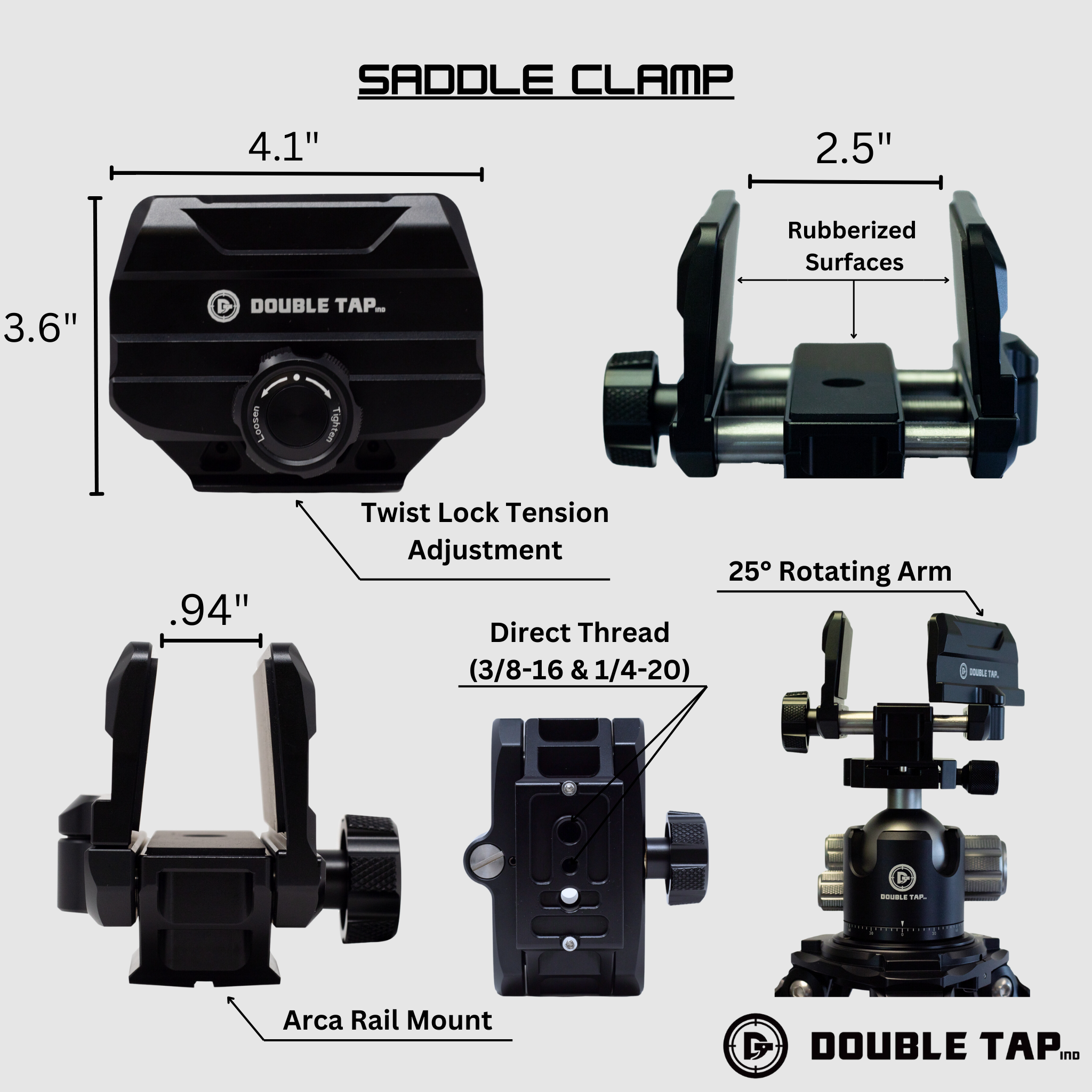 saddle-clamp-tripod-mount-specs