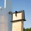 static-2x4-hanging-bracket-with-painted-ar500-steel-silhouette-target-side-view